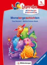 Monstergeschichten - lesen lernen mit dem Leseraben - Erstlesebuch - Kinderbuch ab 6 Jahren mit Silbengeschichten zum Le (Leserabe mit Mildenberger Silbenmethode) （1. Aufl. 2024. 48 S. Farbig illustriert. 235 mm）
