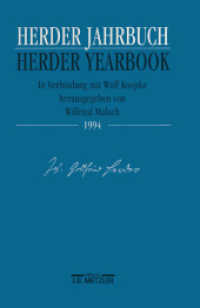 Herder Jahrbuch / Herder Yearbook 1994 (Herder Yearbook · Herder Jahrbuch - HY) （1994. viii, 119 S. VIII, 119 S. 235 mm）