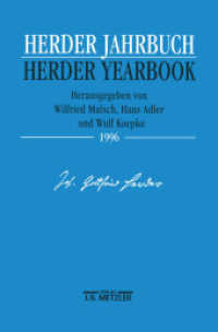 Herder-Jahrbuch / Herder Yearbook 1996 (Herder-Jahrbuch) （1997. vii, 191 S. VII, 191 S. 235 mm）