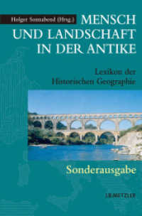 Mensch und Landschaft in der Antike : Lexikon der Historischen Geographie -- Paperback (German Language Edition)