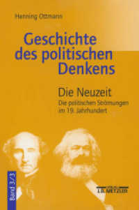 Geschichte des politischen Denkens : Band 3.3: Die Neuzeit. Die politischen Stromungen im 19. Jahrhundert -- Paperback / softback (German Language Edi