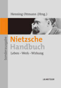 Nietzsche-Handbuch : Leben - Werk - Wirkung. Sonderausgabe