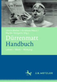 Dürrenmatt-Handbuch : Leben - Werk - Wirkung