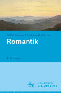 Romantik : Lehrbuch Germanistik