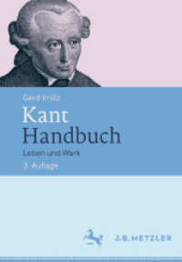 Kant-Handbuch : Leben und Werk (Fachbuch Metzler)