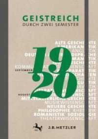 Geistreich durch zwei Semester : Semesterkalender 2019/20 -- Calendar (German Language Edition)