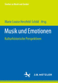 Musik und Emotionen : Kulturhistorische Perspektiven (Studien zu Musik und Gender)