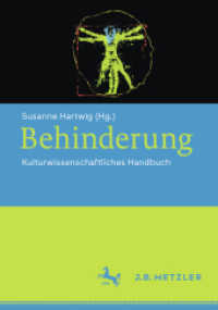 Behinderung : Kulturwissenschaftliches Handbuch