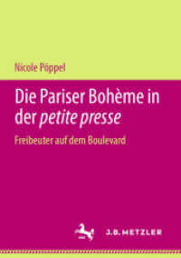 Die Pariser Bohème in der petite presse; . : Freibeuter auf dem Boulevard