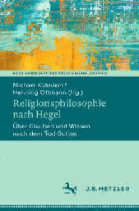 Religionsphilosophie nach Hegel : Über Glauben und Wissen nach dem Tod Gottes (Neue Horizonte der Religionsphilosophie)