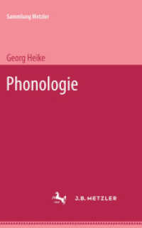 Phonologie (Sammlung Metzler) （1972. vi, 81 S. VI, 81 S. 203 mm）