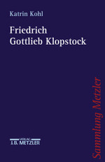 Friedrich Gottlieb Klopstock (Sammlung Metzler) -- Paperback (German L
