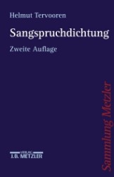Sangspruchdichtung (Sammlung Metzler) -- Paperback (German Language Edition)