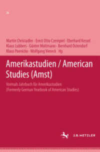 Amerikastudien / American Studies （1981. iv, 247 S. IV, 247 S. 235 mm）