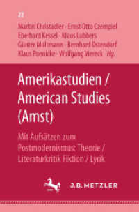 Amerikastudien / American Studies （1977. ix, 224 S. IX, 224 S. 235 mm）