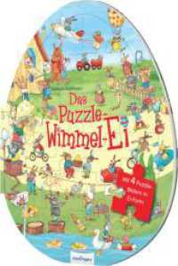 Das Puzzle-Wimmel-Ei : Ein Spiel- und Mitmachbuch, Ostergeschenk für Kinder ab 3 （3. Aufl. 2022. 10 S. 288.00 mm）