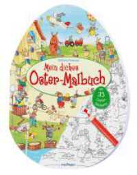 Mein dickes Oster-Malbuch : mit 33 bunten Stickern, das perfekte Ostergeschenk （2. Aufl. 2023. 56 S. 280.00 mm）