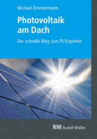 Photovoltaik am Dach : Der schnelle Weg zum PV-Experten （2024. 260 S. 24 cm）