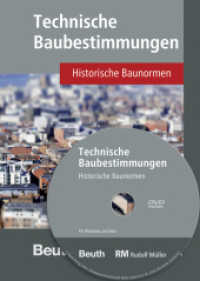 Technische Baubestimmungen - Historische Baunormen - DVD Mehrplatzlizenz Apartbezug, DVD-ROM : Version 2023 （2023）