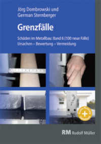 Schäden im Metallbau Band 6 Grenzfälle-Buch : Schäden im Metallbau Band 6 Grenzfälle （2025. 312 S. 399 Abbildungen und 8 Karten/Tabellen. 24 cm）