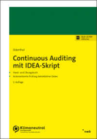 Continuous Auditing mit IDEA-Skript （2. Aufl. 2024. 592 S. 168 x 240 mm）