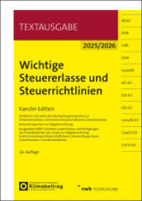 Wichtige Steuererlasse und Steuerrichtlinien : Kanzlei-Edition (Textausgabe) （16. Aufl. 2025. 2464 S. 210 mm）