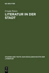 Literatur in der Stadt : Studien zu den sozialen Voraussetzungen und kulturellen Organisationsformen städtischer Literatur im 13. und 14. Jahrhundert (Studien und Texte zur Sozialgeschichte der Literatur 7)