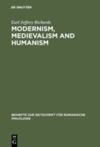 Modernism， medievalism and humanism : A research bibliography on the reception of the works of Ernst Robert Curtius (Beihefte zur Zeitschrift für romanische Philologie 196)