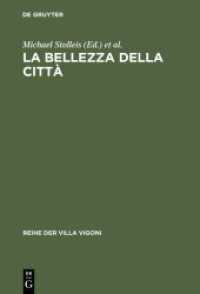La bellezza della citta (Reihe der Villa Vigoni Bd.16) （Reprint 2012. 2004. VI, 371 S. 80 b/w ill. 230 mm）