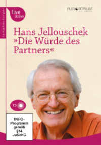 Die Würde des Partners, 1 Audio-CD : Vortrag vom 26. bis 28. April 2012 in Köln beim 6. Weinheimer Symposium "Würde ist tastbar". 45 Min. (Nymphenburger live dabei) （2013. 192 x 136 mm）