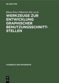 Werkzeuge Zur Entwicklung Graphischer Benutzungsschnittstellen: Grundlagen Und Beispiele (Handbuch Der Informatik") 〈5〉