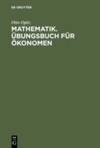 Mathematik. Übungsbuch für Ökonomen （6TH）