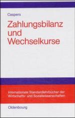 Zahlungsbilanz und Wechselkurse (Internationale Standardlehrbücher Der Wirtschafts- Und Sozia")