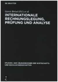 Internationale Rechnungslegung, Prüfung und Analyse (Studien- Und Übungsbücher der Wirtschafts- Und Sozialwissens")