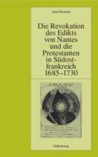 Die Revokation Des Edikts Von Nantes Und Die Protestanten in Südostfrankreich (Provence Und Dauphiné) 1685-1730 (Pariser Historische Studien") 〈59〉
