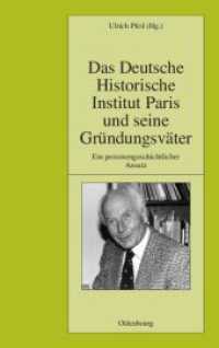 Das Deutsche Historische Institut Paris Und Seine Gründungsväter: Ein Personengeschichtlicher Ansatz (Pariser Historische Studien") 〈86〉