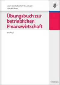 Übungsbuch Zur Betrieblichen Finanzwirtschaft (Internationale Standardlehrbücher Der Wirtschafts- Und Sozia") （7TH）