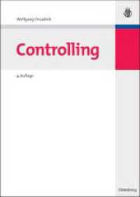 Controlling (Lehr- Und Handbücher Der Betriebswirtschaftslehre") （4TH）