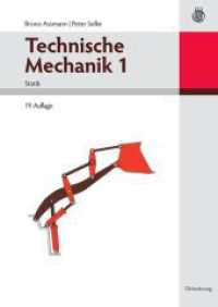 Technische Mechanik. Bd.1 Statik (Oldenbourg Lehrbücher für Ingenieure) （19. Aufl. 2009. 416 S. 600 b/w ill. 240.00 mm）