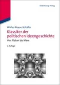 Klassiker Der Politischen Ideengeschichte : Von Platon Bis Marx (Lehr- Und Handbcher Der Politikwissenschaft) （2ND）