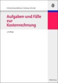 Aufgaben Und Fälle Zur Kostenrechnung (Managementwissen Für Studium Und Praxis") （3RD）