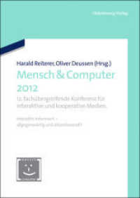 Mensch & Computer 2012 : 12. fachübergreifende Konferenz für interaktive und kooperative Medien.