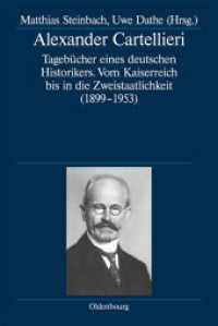 Alexander Cartellieri (Deutsche Geschichtsquellen Des 19. Und 20. Jahrhunderts") 〈69〉