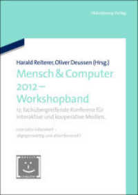 Mensch & Computer 2012 - Workshopband : 12. fachübergreifende Konferenz für interaktive und kooperative Medien. (Mensch & Computer - Tagungsbände / Proceedings 2012)