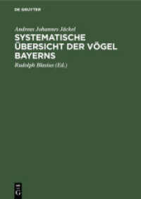 Systematische Übersicht Der Vögel Bayerns: Mit Rücksicht Auf Das Örtliche Und Quantitative Vorkommen Der Vögel, Ihre Lebenswe