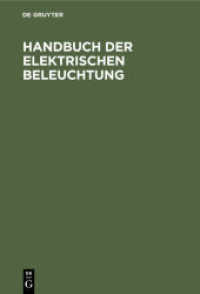 Handbuch Der Elektrischen Beleuchtung
