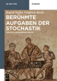 Berühmte Aufgaben der Stochastik : Von den Anfängen bis heute (De Gruyter Studium)