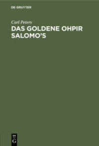 Das Goldene Ohpir Salomo's: Eine Studie Zur Geschichte Der Phönikischen Weltpolitik