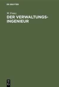 Der Verwaltungsingenieur: Eine Sammlung Von Aufsätzen Von W. Franz