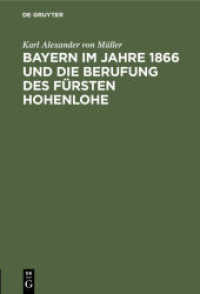 Bayern Im Jahre 1866 Und Die Berufung Des Fürsten Hohenlohe: Zweites Kapitel. Persönlichkeit Und Politische Anschauungen Des Fürsten Ho